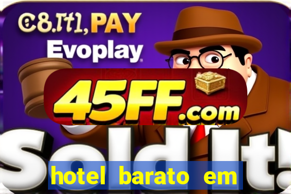 hotel barato em venda nova do imigrante